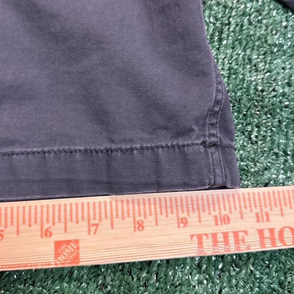 Y2K Carhartt Grey Cargo Shorts Size Mens 34 - Picture 6 of 7